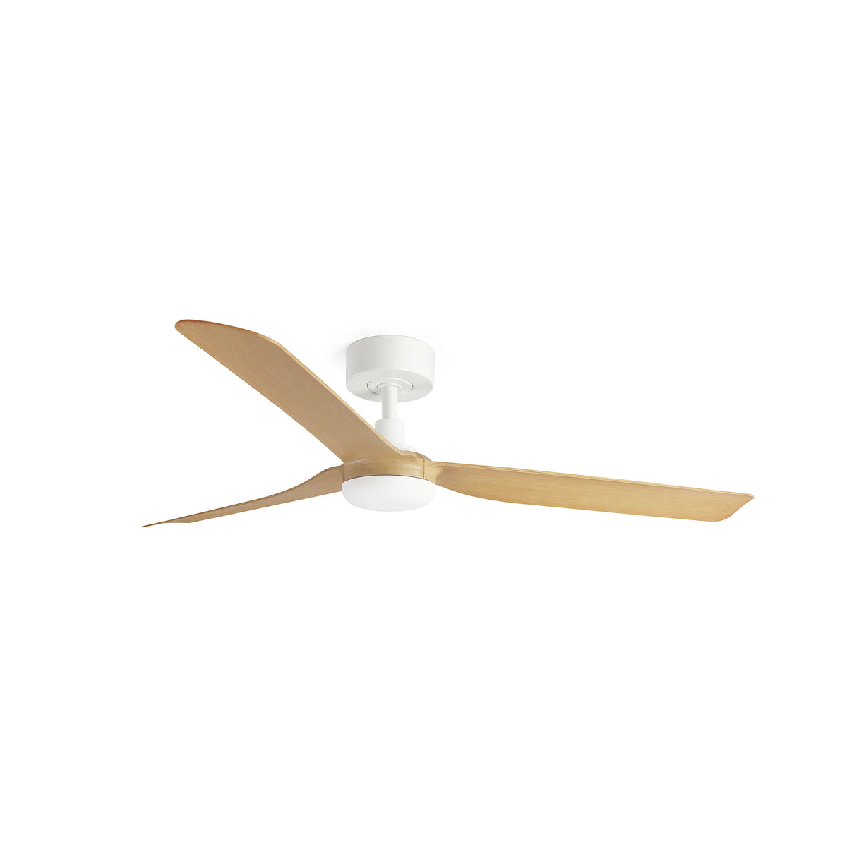 Faro Barcelona 33816-US Punt Ceiling Fan in White/Maple