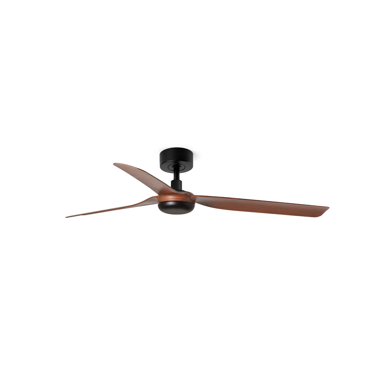 Faro Barcelona 33817-US Punt Ceiling Fan in Black/Walnut