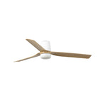 Faro Barcelona 338291T-US Punt Tub Ceiling Fan in White/Maple