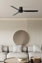 Faro Barcelona 33830-US Punt Tub Ceiling Fan in Black