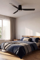 Faro Barcelona 338301T-US Punt Tub Ceiling Fan in Black