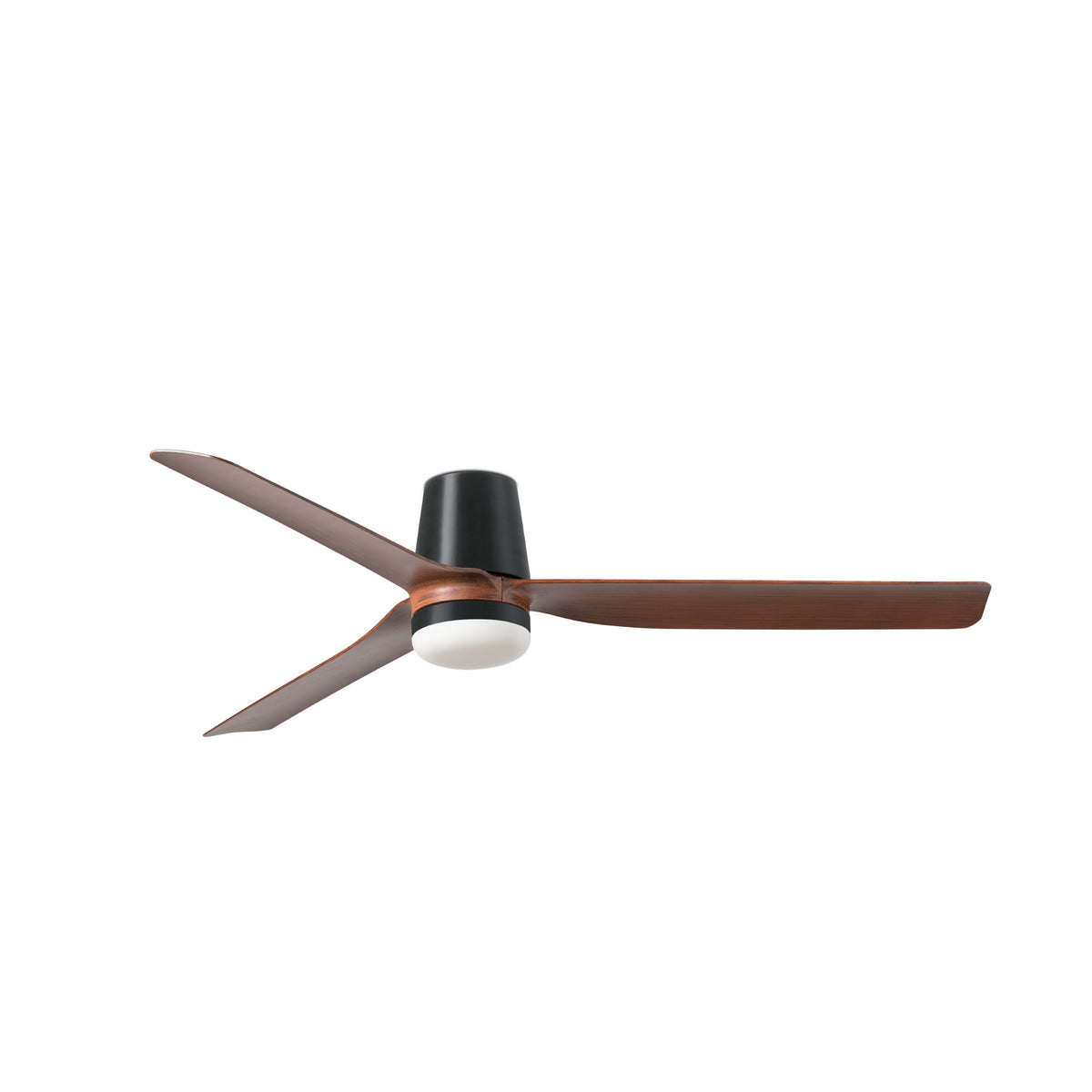 Faro Barcelona 338311T-US Punt Tub Ceiling Fan in Black/Walnut