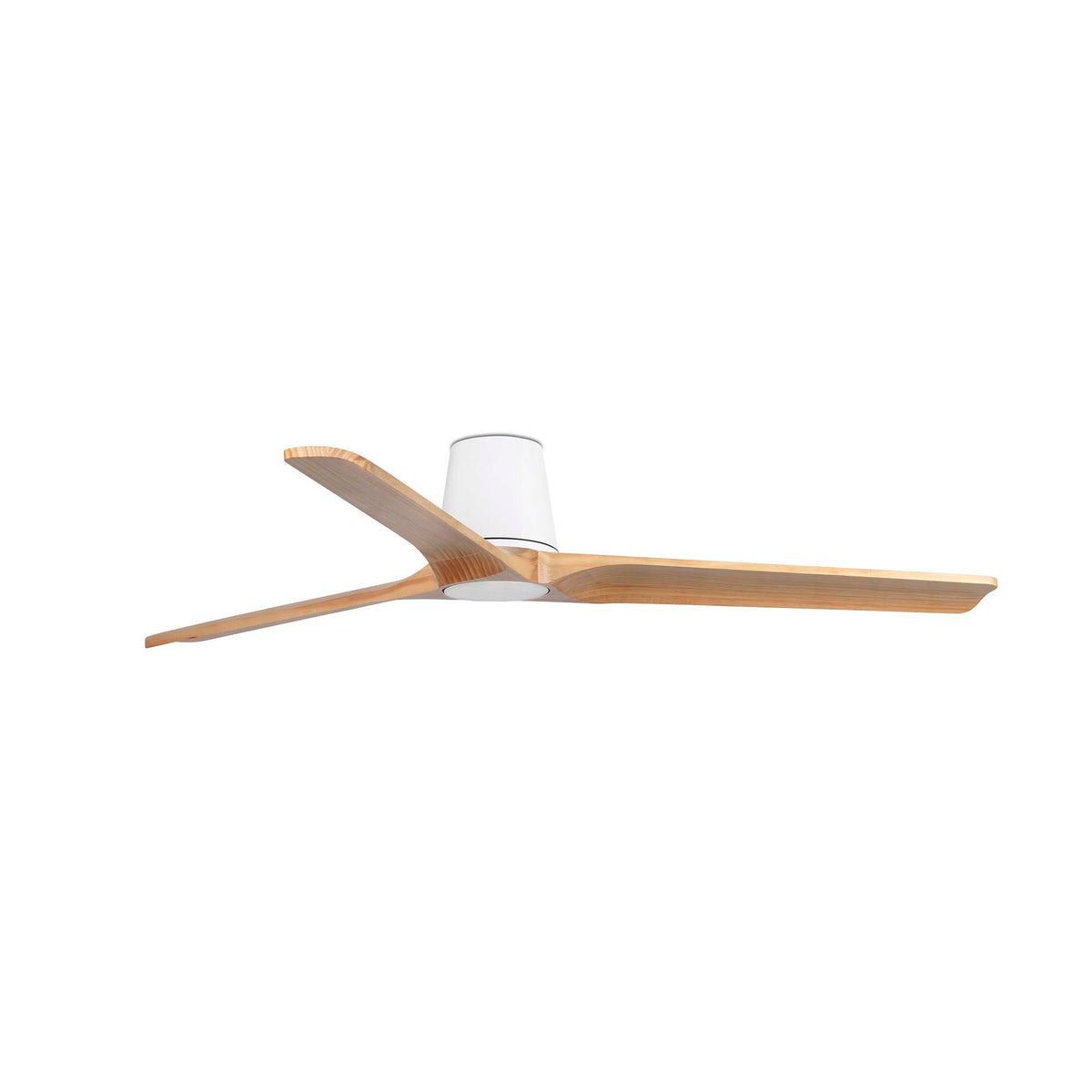 Faro Barcelona 33838-US Heywood Tub Ceiling Fan in White/Pine