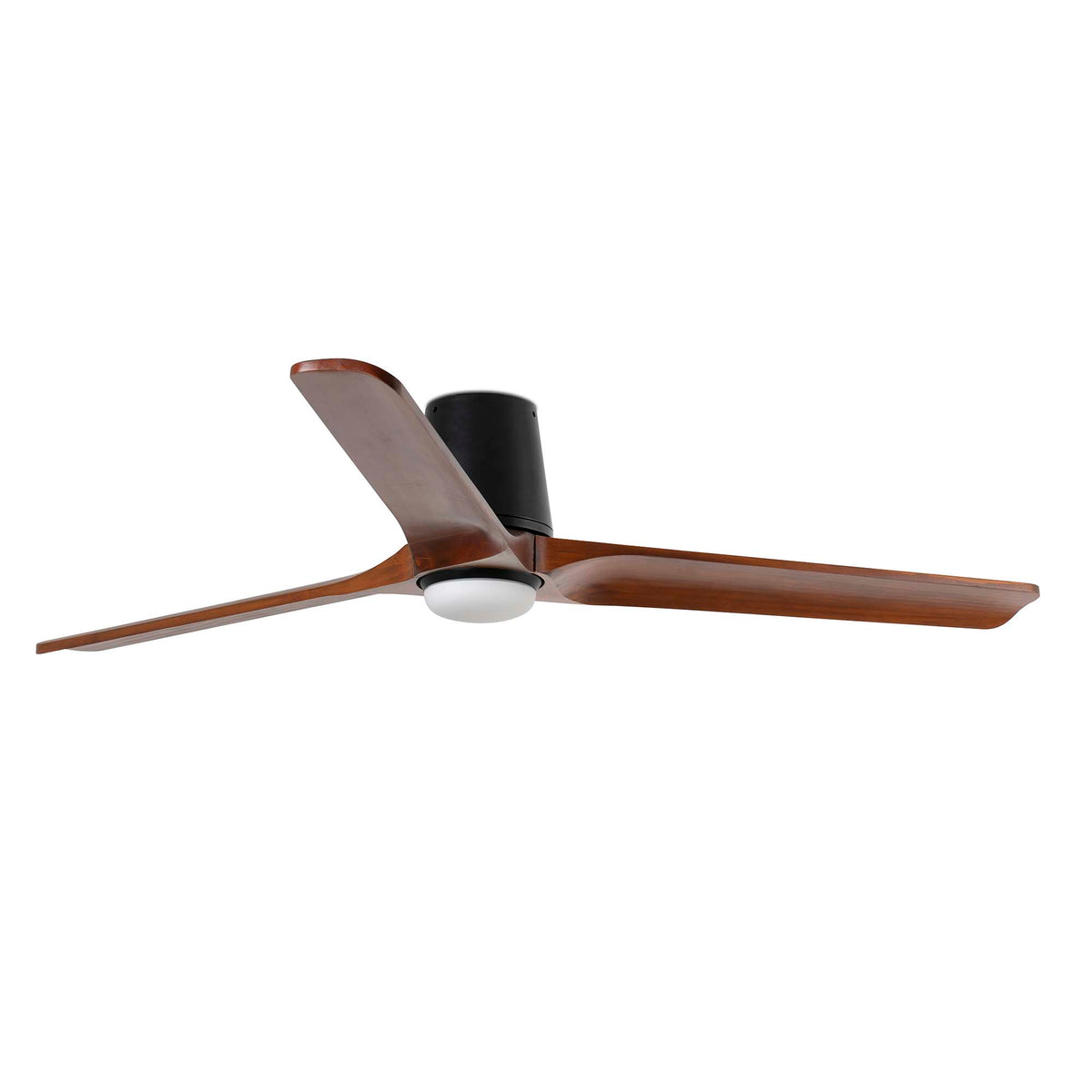 Faro Barcelona 338391T-US Heywood Tub Ceiling Fan in Black/Walnut