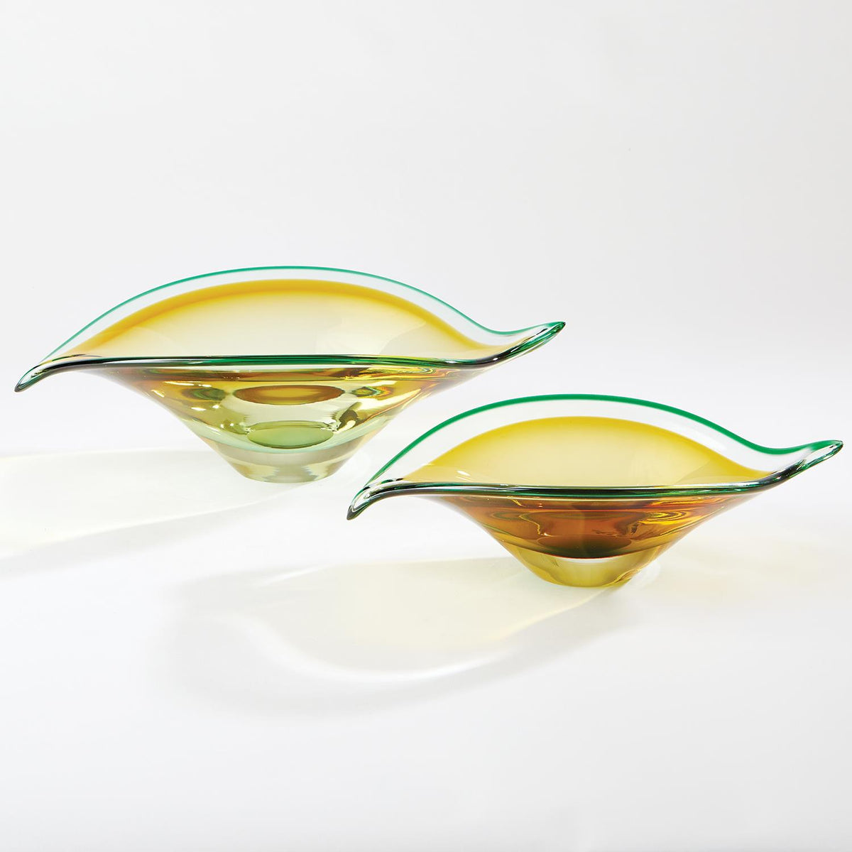 Bent Leaf Bowls