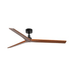 Faro Barcelona 34276-US Klim Ceiling Fan in Black/Walnut