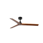 Faro Barcelona 34277-US Klim Ceiling Fan in Black/Walnut