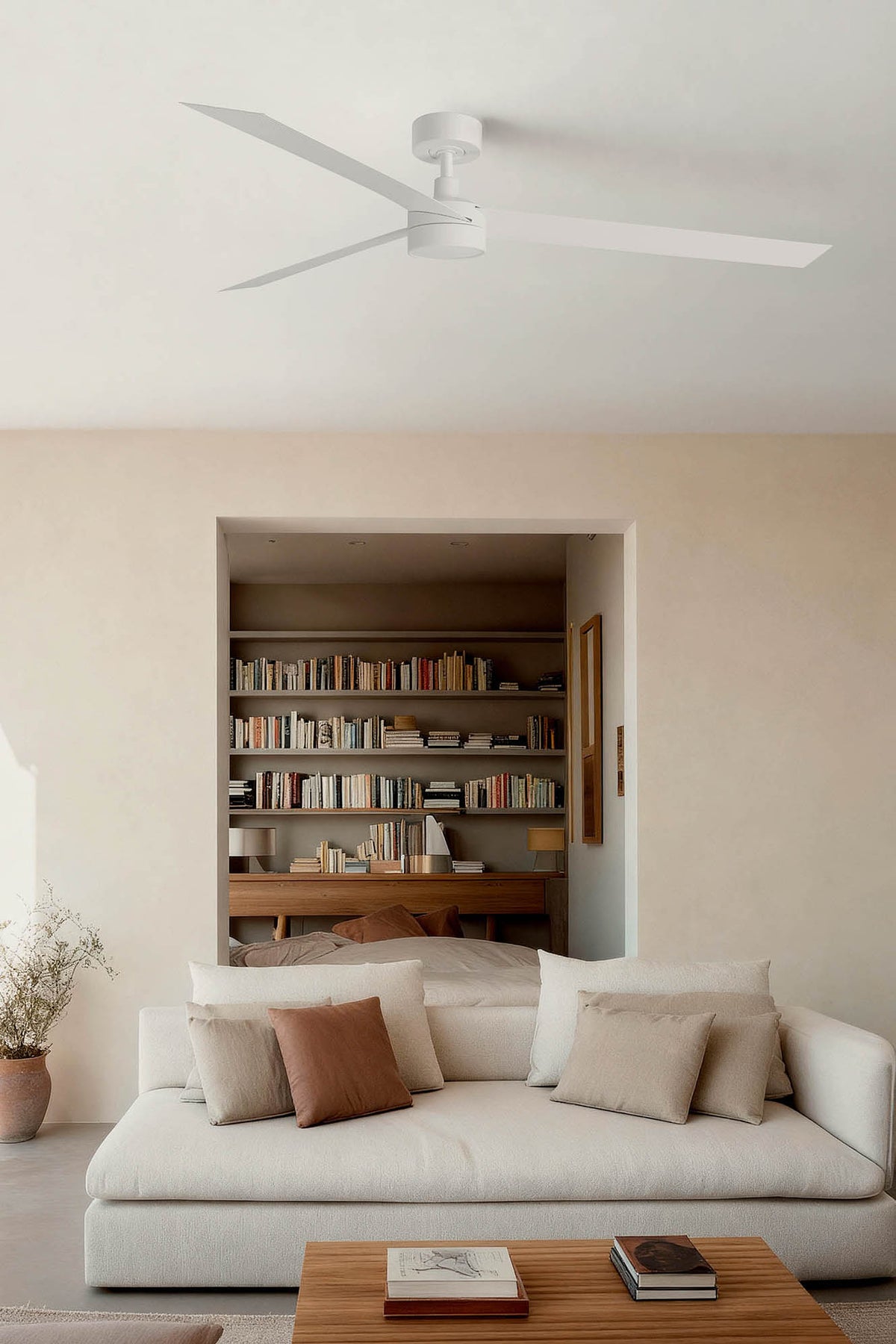 Faro Barcelona 342921T-US Cruiser Ceiling Fan in White