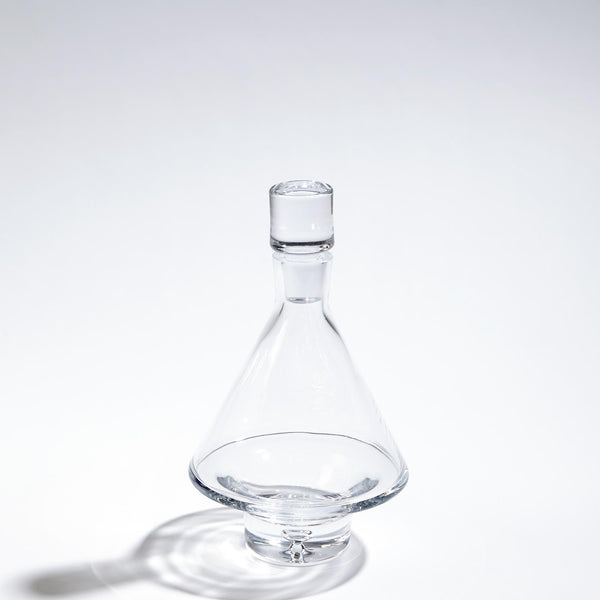 Carafes transparentes brillantes