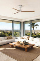 Faro Barcelona 34370-US Marine Ceiling Fan in White/Oak