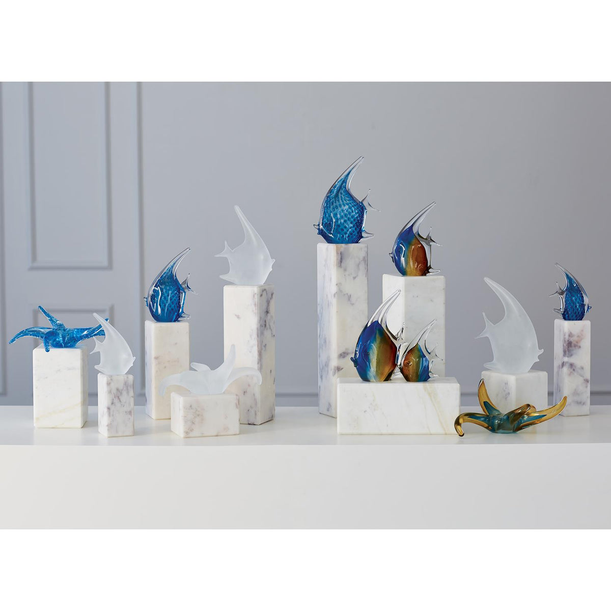 5" Marble Mini Pedestals/Risers