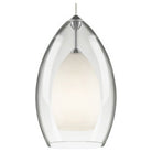 Visual Comfort Modern - 700TDFIRGPCS - One Light Pendant - Fire - Satin Nickel