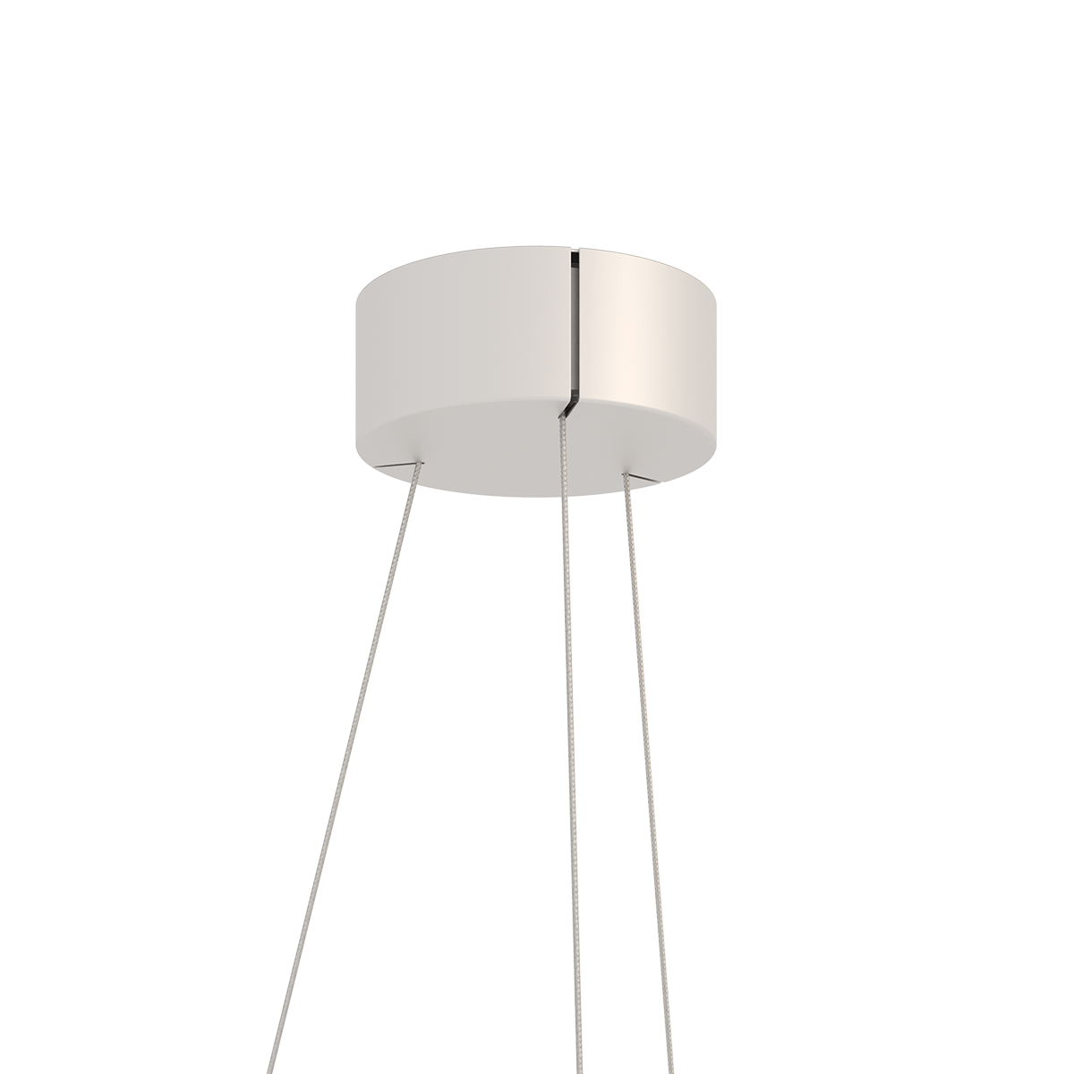 Sonneman 3475.77WS-0-0-3 ans Linea Suspendu en anodisé naturel