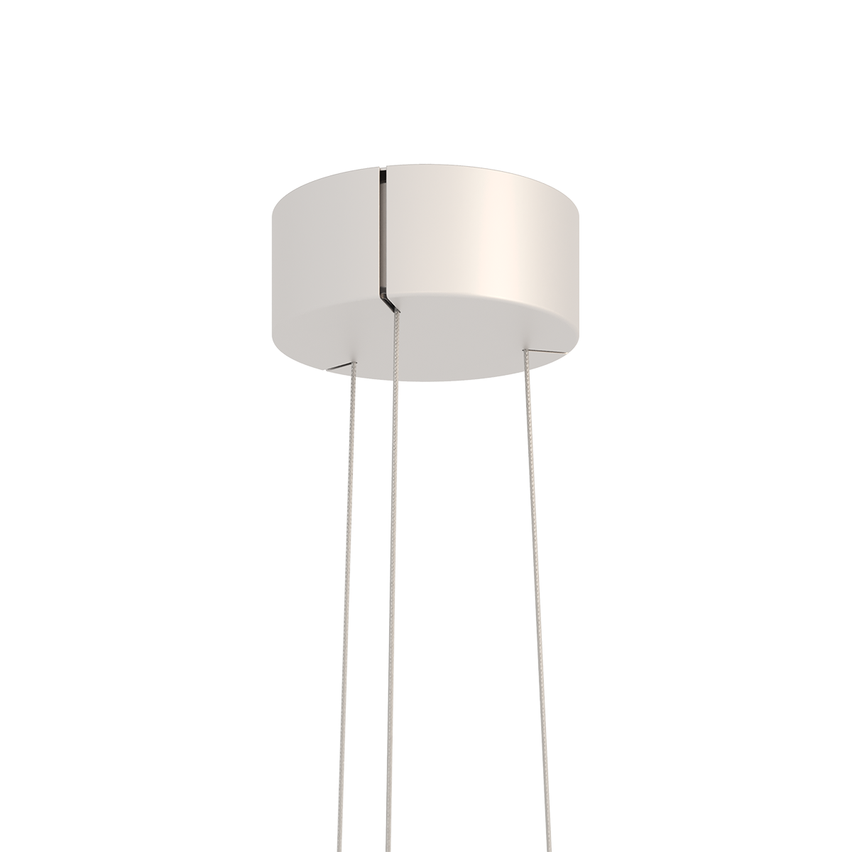 Sonneman 3475.77WS-3-2-0 YO Linea Suspendu en anodisé naturel