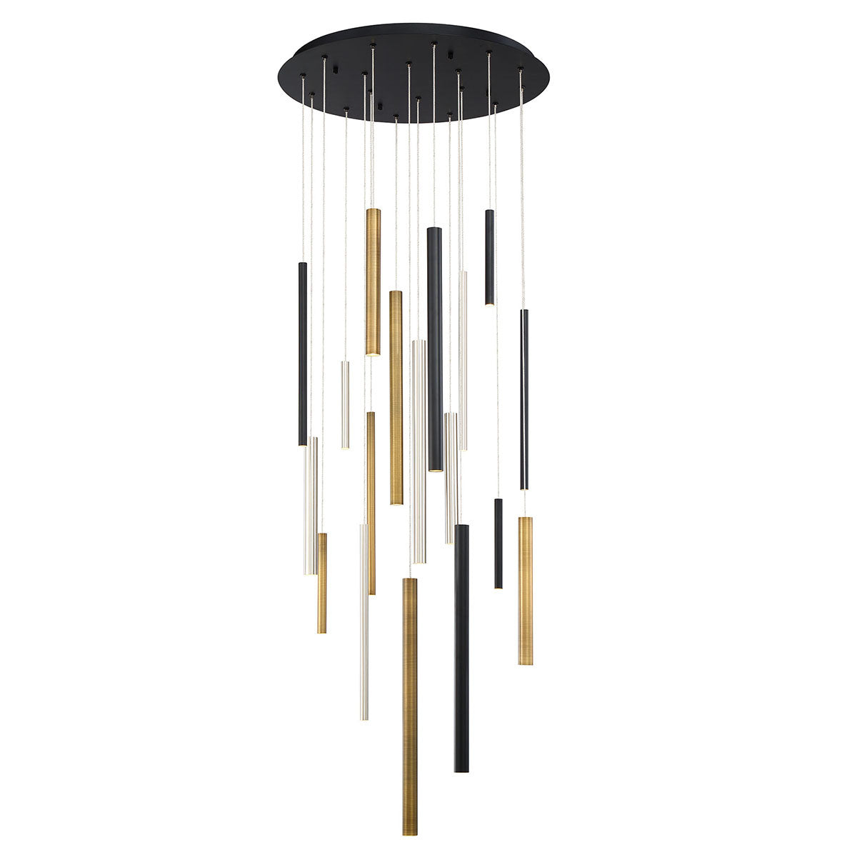 Eurofase 31445-045 Santana LED Chandelier in Mix