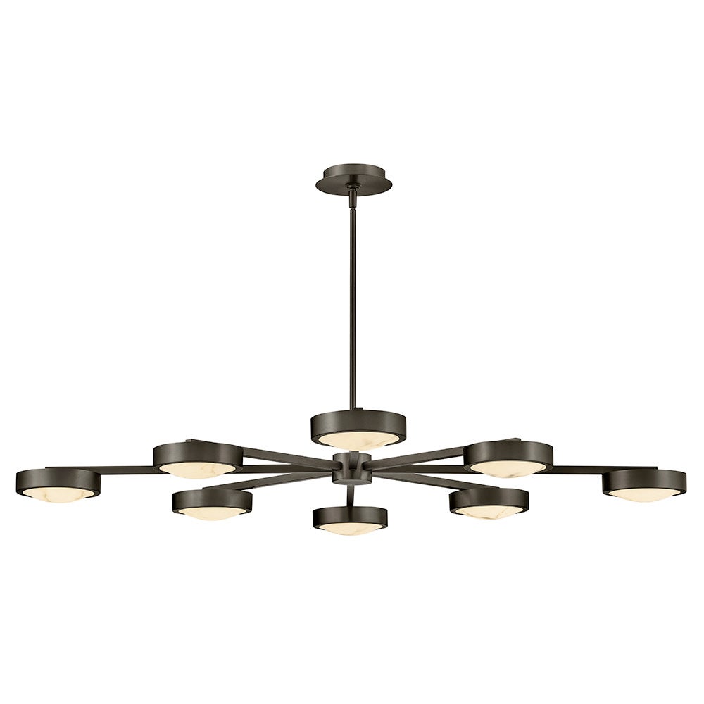 Fredrick Ramond FR31014BX Cava LED Profil bas Suspendu/Semi-affleurant en oxyde noir