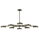 Fredrick Ramond FR31014BX Cava LED Profil bas Suspendu/Semi-affleurant en oxyde noir
