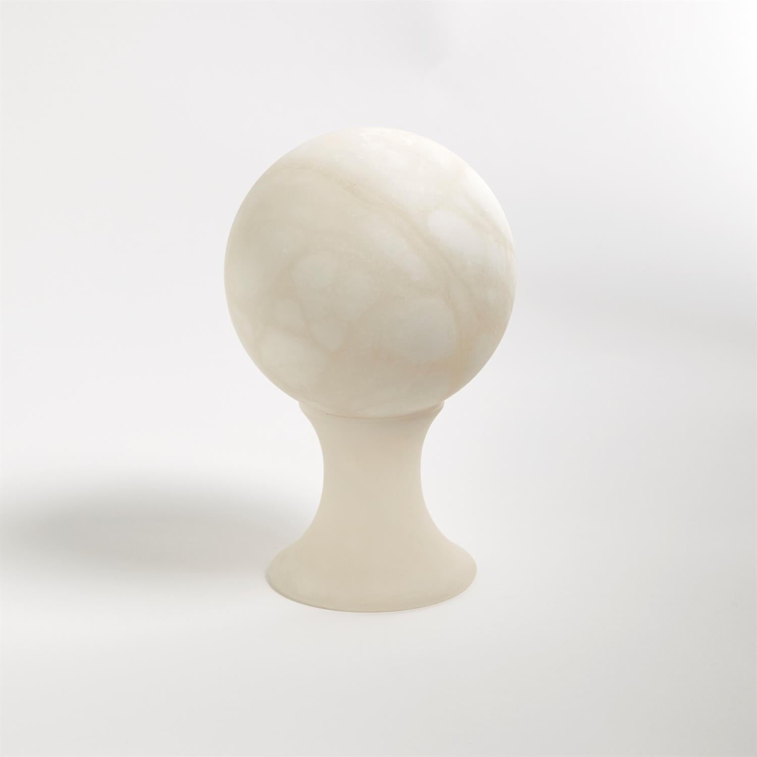 Alabaster Sphere Stands