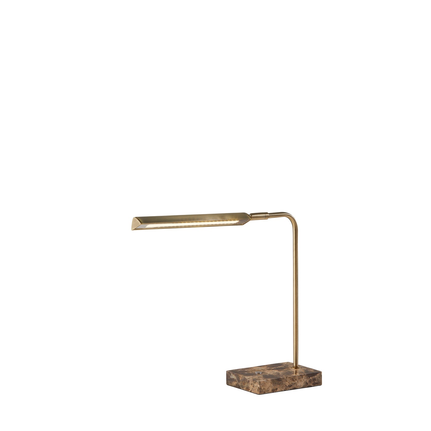 Adesso Home - 3557-21 - LED Desk Lamp - Reader - Antique Brass