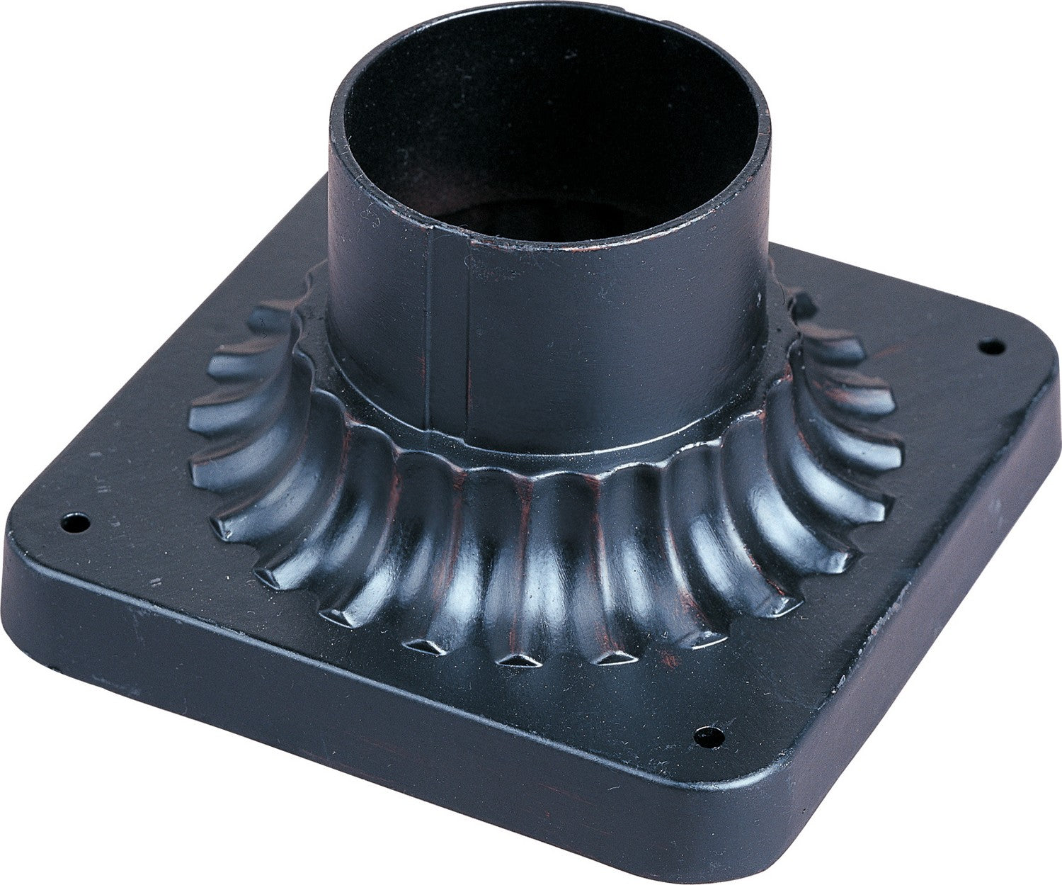 Maxim Lighting 2001OB Outdoor Essentials Outdoor Essentials Cast Pier Mount in Oriental Bronze
