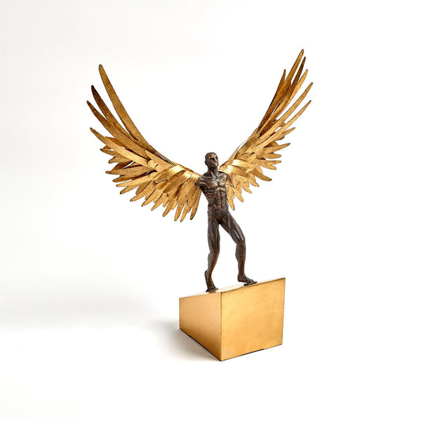 Homme aviaire qui court