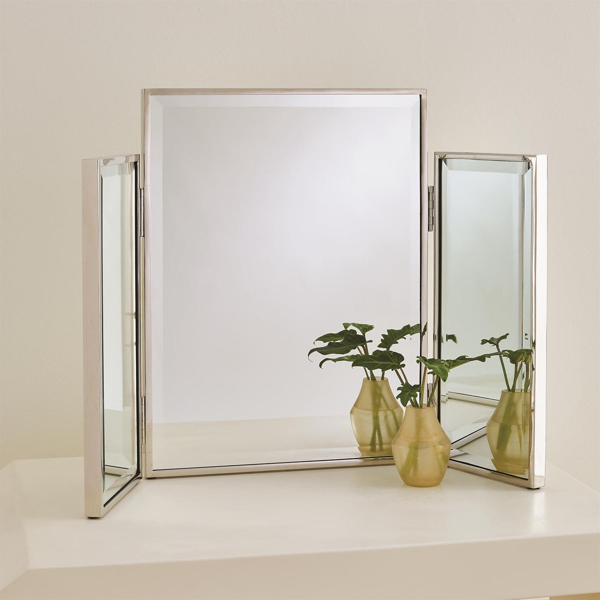 Miroir de courtoisie à trois volets