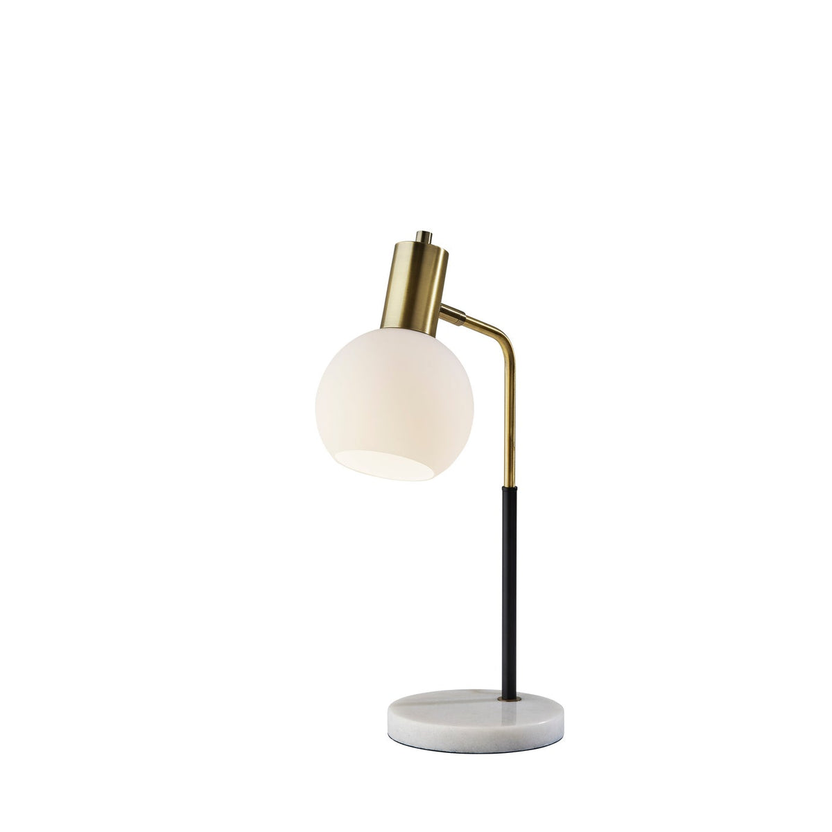 Adesso Home - 3578-21 - Desk Lamp - Corbin - Black & Antique Brass