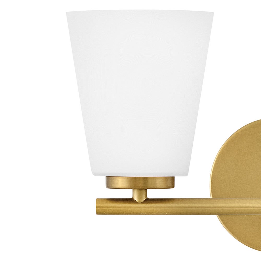 Meuble-lavabo Lark 85422LCB Bri en laiton laqué