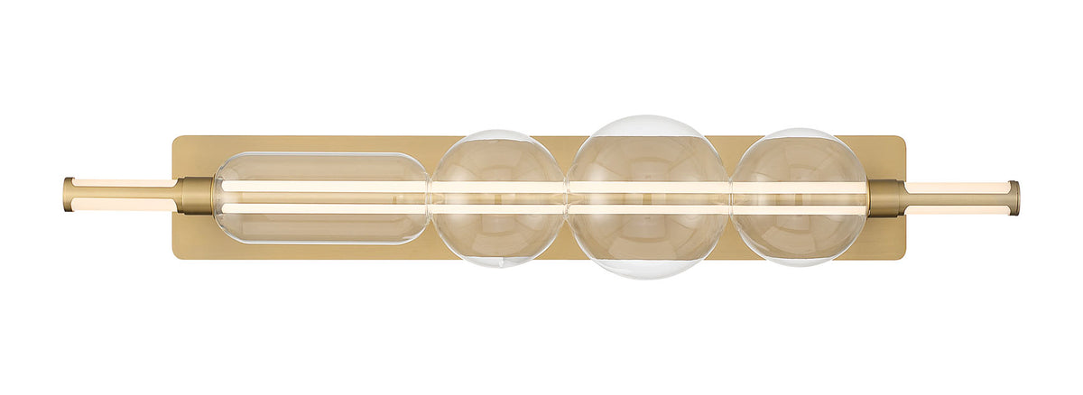 Eurofase 50051-038 Lucent 3-CCT LED Vanity in Gold