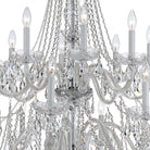 Crystorama - 1139-CH-CL-SAQ - 16 Lumière Suspendu - Cristal traditionnel - Chrome poli