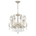 Crystorama - 5115-OS-CL-MWP - Six lumières Suspendu - Regis - Olde Silver
