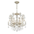 Crystorama - 5115-OS-CL-MWP - Six lumières Suspendu - Regis - Olde Silver