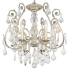 Crystorama - 5115-OS-CL-S - Six lumières Suspendu - Regis - Olde Silver