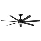 Éclairage intelligent LED Hinkley 910656FMB-LDD Ventilateur  en noir mat