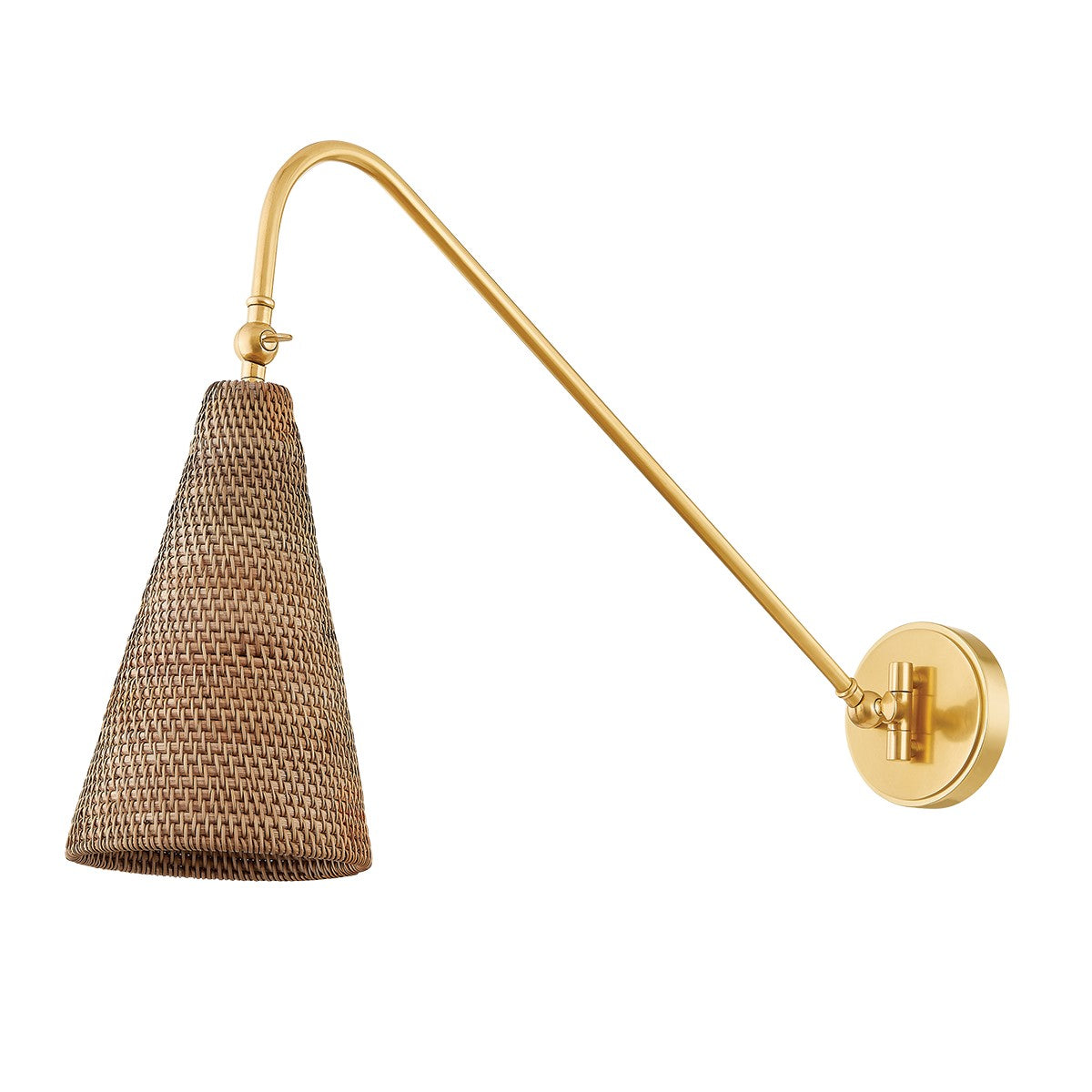 Hudson Valley Canada - 5416-AGB - One Light Wall Sconce - Averack - Aged Brass