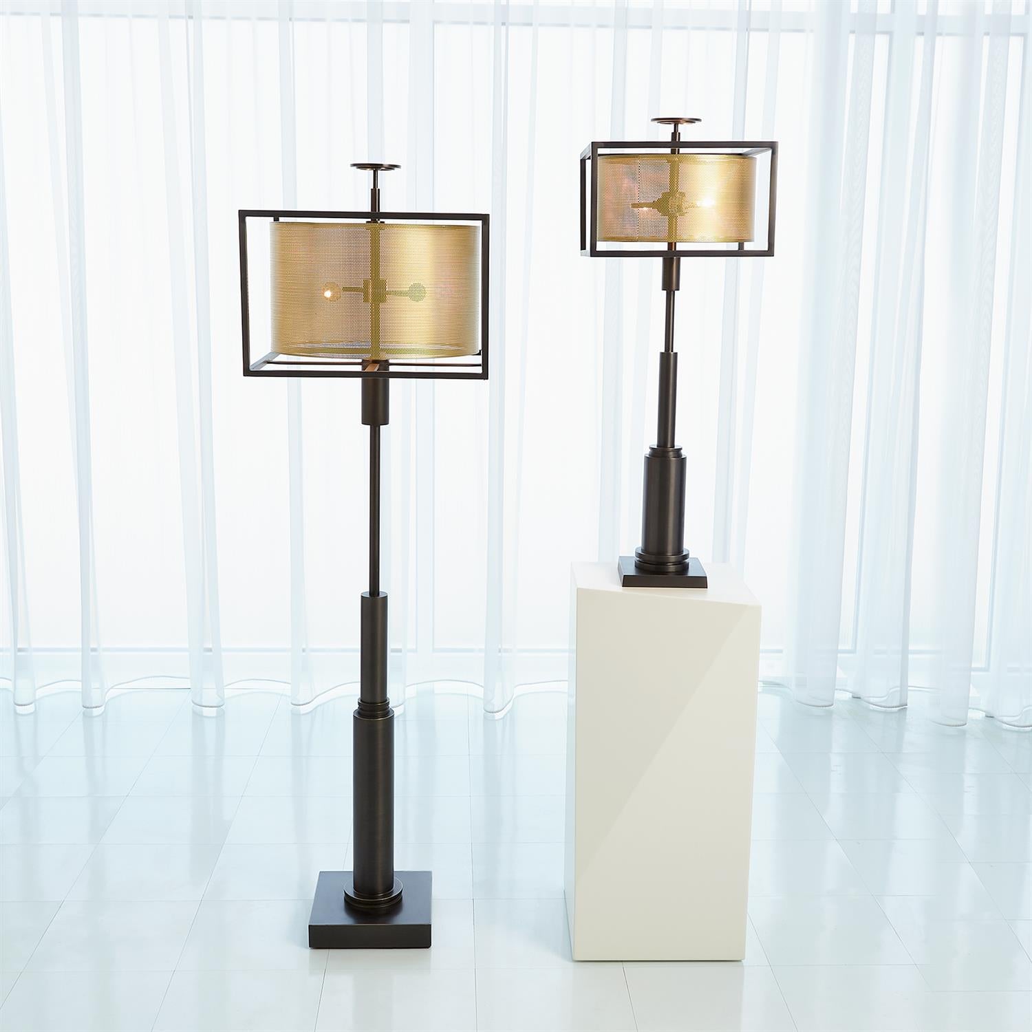 Double Shade Lamp