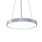 Sonneman 3744.16-35 Pi LED Rond Suspension en aluminium satiné brillant