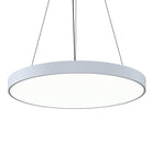 Sonneman 3745.03-35 Pi LED Rond Suspension en blanc satiné