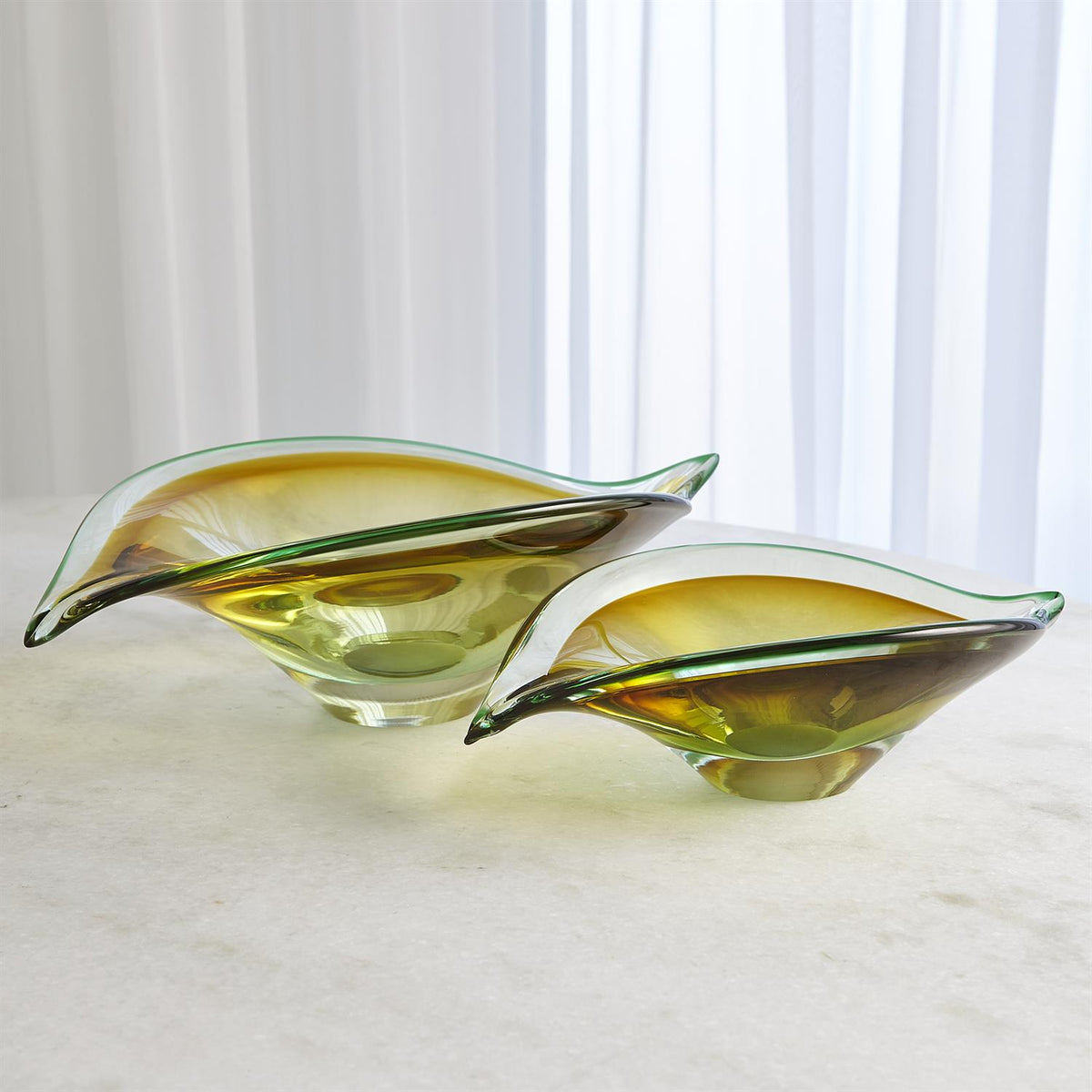 Bent Leaf Bowls
