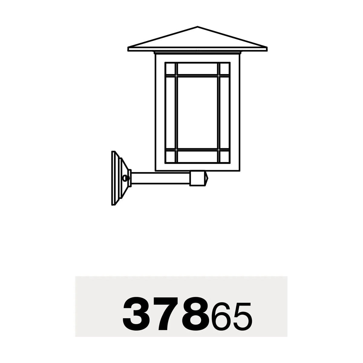 Support mural vertical Arlington de grande taille