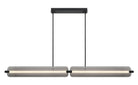 Europhase 50056-019 Neoness LED Linéaire Suspendu en noir mat