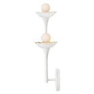Applique double réglable Lark 84242TXP Darla en plâtre texturé