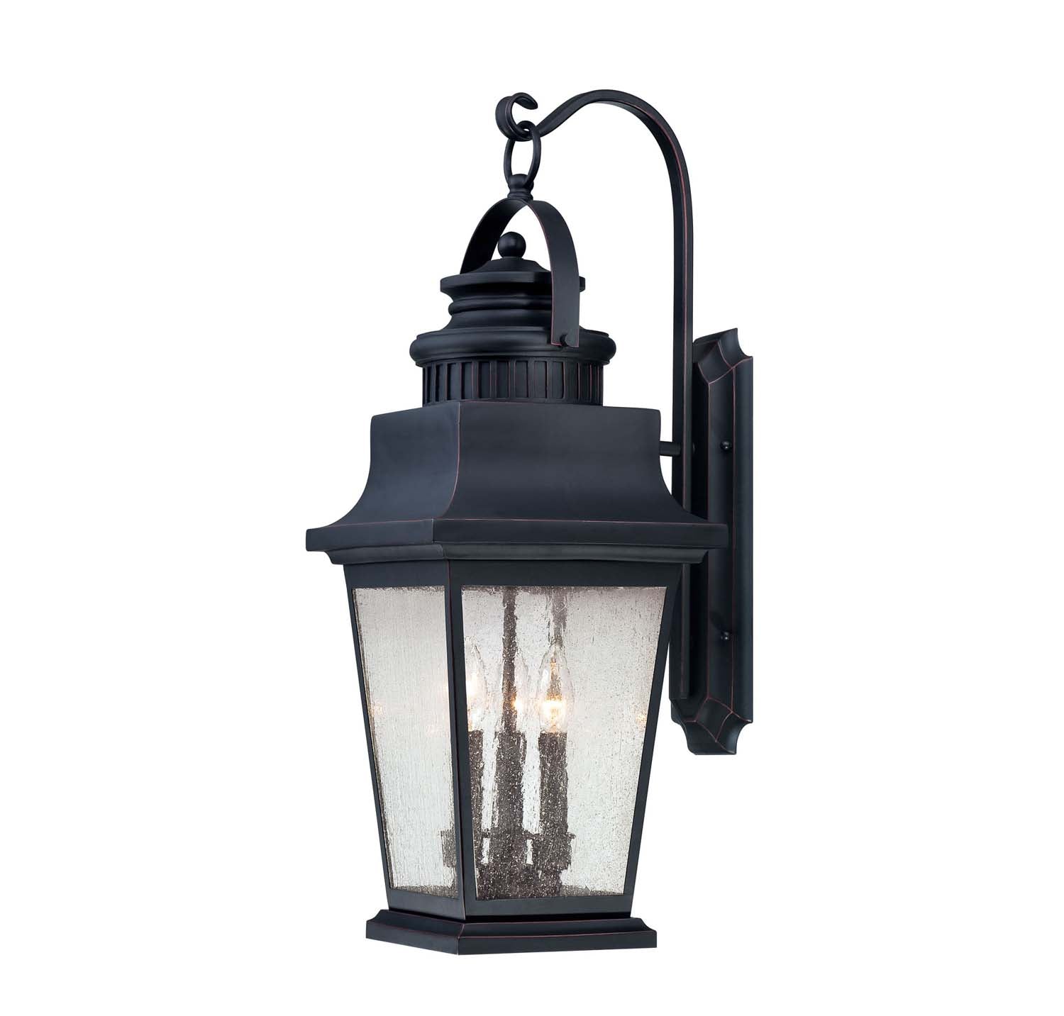 Montreal Lighting & Hardware 5-3550-25 Lantern Outdoor Wall Light in Slate
