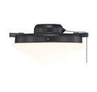 Meridian M2027MBK Deux lampes Ventilateur  Kit d'éclairage noir mat