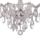Crystorama - 4430-CH-CL-MWP - Semi-remorque à trois feux Plafonnier - Maria Theresa - Chrome poli