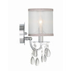 Crystorama - 5621-CH - Une lumière Murale - Hampton - Chrome poli
