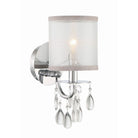 Crystorama - 5621-CH - Une lumière Murale - Hampton - Chrome poli