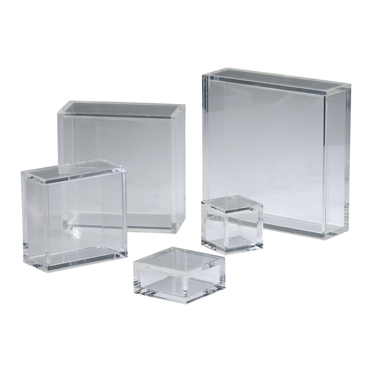 Cyan Canada - 01833 - Pedestal - Acrylic Pedestal - Clear