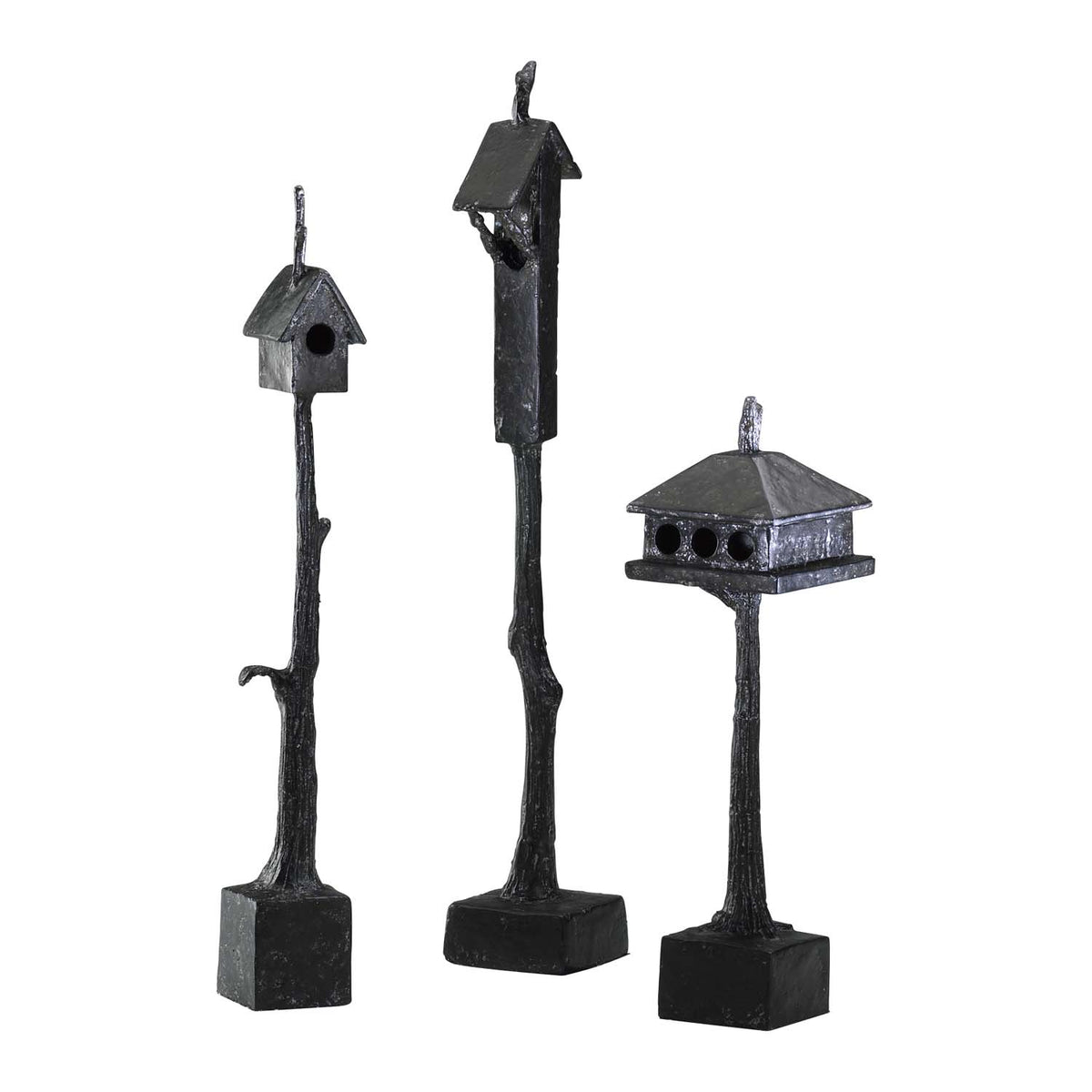 Cyan Canada - 01874 - Sculpture - Bird House - Bronze