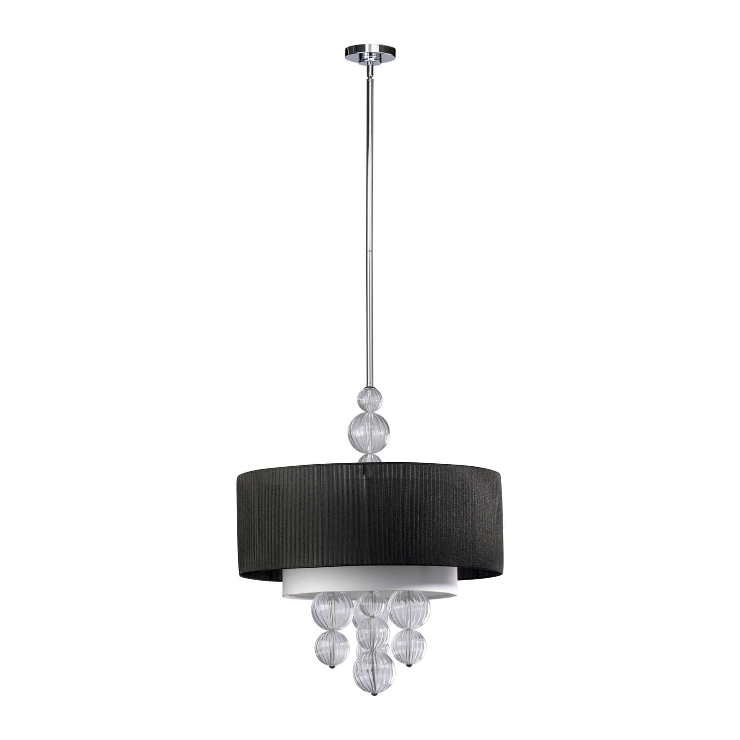 Cyan Canada - 04626 - Quatre lumières Suspension - Kravet - Chrome